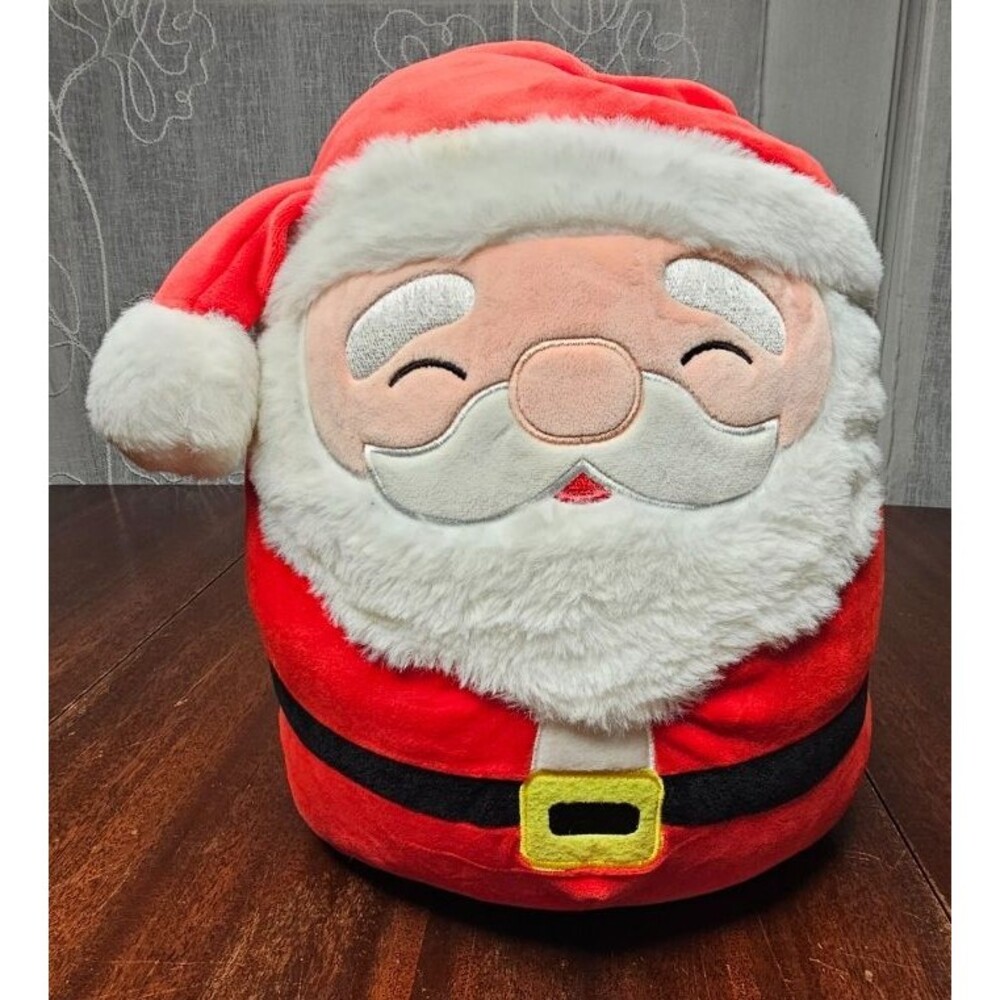 Squishmallow 14” Santa Claus Nick Christmas Stuffed Plush Kellytoy 2021